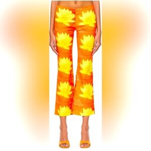 Gimaguas SSENSE Exclusive Orange Colombo Lounge Pants. Size Large. VGUC